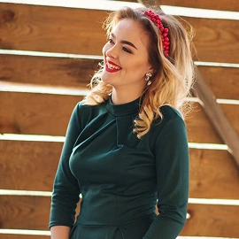 Emerald Tulip Gown